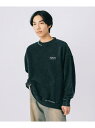 【SALE/30%OFF】BEAMS HEART MEN フェードステッチ クルーネック スウェット 25SS ビームス ハート トップス スウェット・トレーナー ブラウン グレー【RBA_E】【送料無料】
