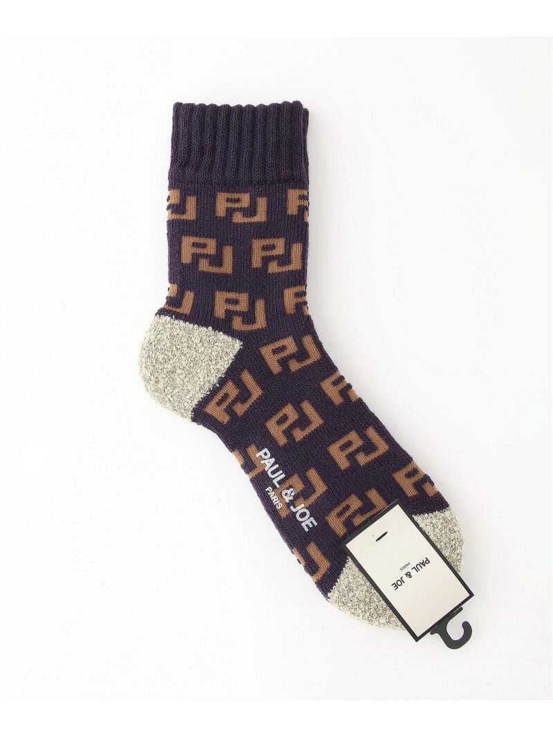PAUL & JOE (M)PAUL & JOE/ポール&ジョー ロゴ柄ルームソックス ボディライフ 靴下・レッグウェア 靴下..