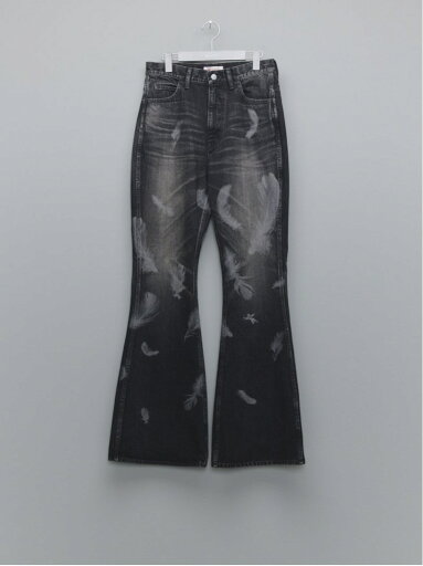 MASU 【24AW】<MASU> "MASU BOYS" FEATHER BELL-BOTTOM JEANS エムエーエスユー パンツ ジーンズ・デニムパンツ ブルー ブラック【送料無料】 MASU 【24AW】<MASU> "MASU BOYS" FEATHER BELL-BOTTOM JEANS エムエーエスユー パンツ ジーンズ・デニムパンツ ブルー ブラック【送料無料】