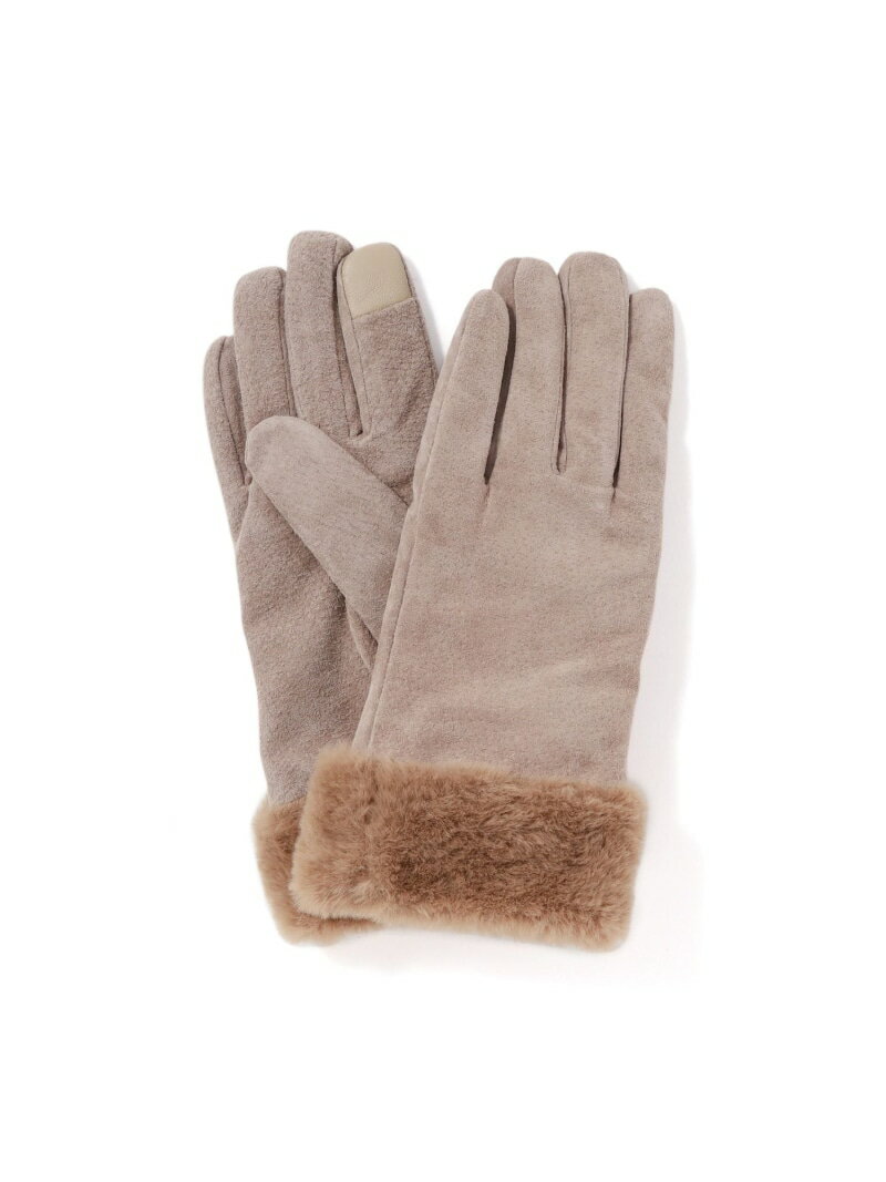 Francfranc スエードグローブ ベージュ フランフラン ファッション雑貨 手袋 ベージュ