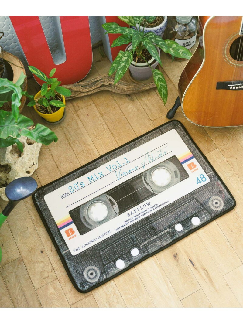 BAYFLOW [滑り止め付き]BFカセットマット ベイフロー インテリア・生活雑貨 カーペット・ラグ・マット ホワイト