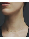 les bon bon les bon bon/K18 elisabeth choker BOB533 セットアップセブン アクセサリー・腕時計 チョーカー ゴ...