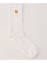 【SALE/11%OFF】Carhartt CHASE SOCKS フリークスストア 靴下・レッグウェア 靴下 グリーン ピンク ネイビー ホワイト ブラック ...