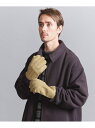 【SALE/50%OFF】BEAUTY&YOUTH UNITED ARROWS ムートン グローブ ユナイテッドアローズ アウトレット ファッション雑貨 手袋 ベージュ ブラウン【RBA_E】【送料無料】|詳細画像