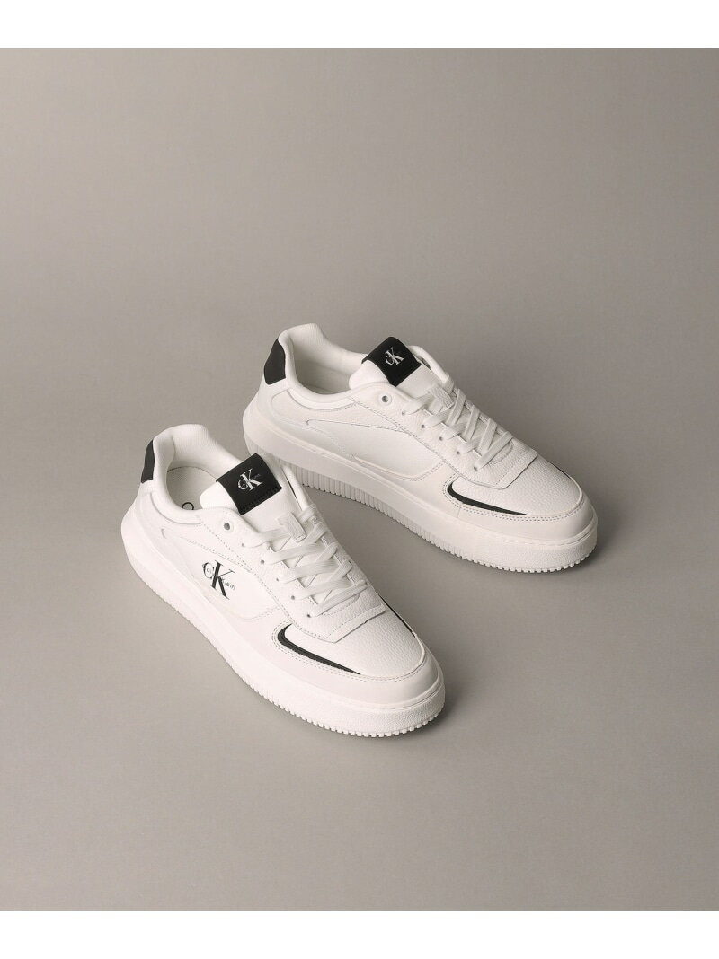 Calvin Klein (M)【公式ショップ】 カルバンクライン チャンキーソールレザースニーカー Calvin Klein ..