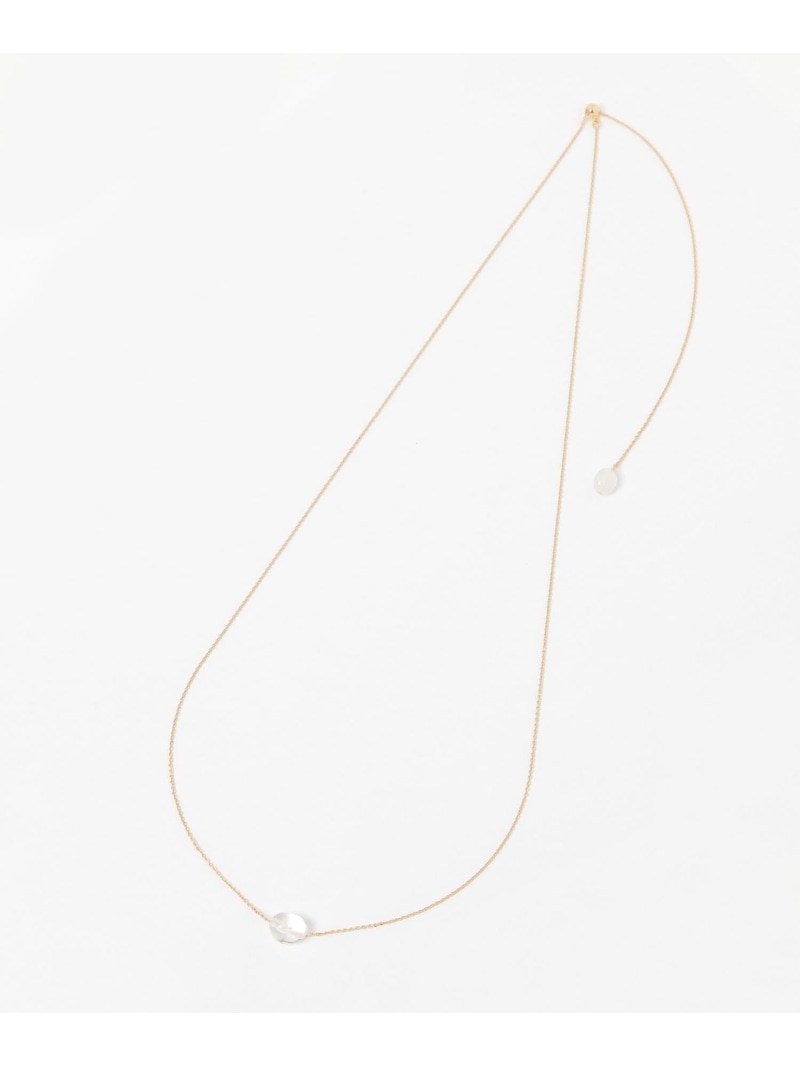 daily CLIP 【daily CLIP】天然石スライダーネックレス スタディオクリップ アクセサリー・腕時計 ネッ..