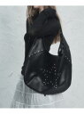 SETUP-EXE 【SETUP-EXE】STAR HOBO BAG ネバーマインドザエックスユー/チカシツプラス バッグ ショルダーバッグ ブラック【送料無料...