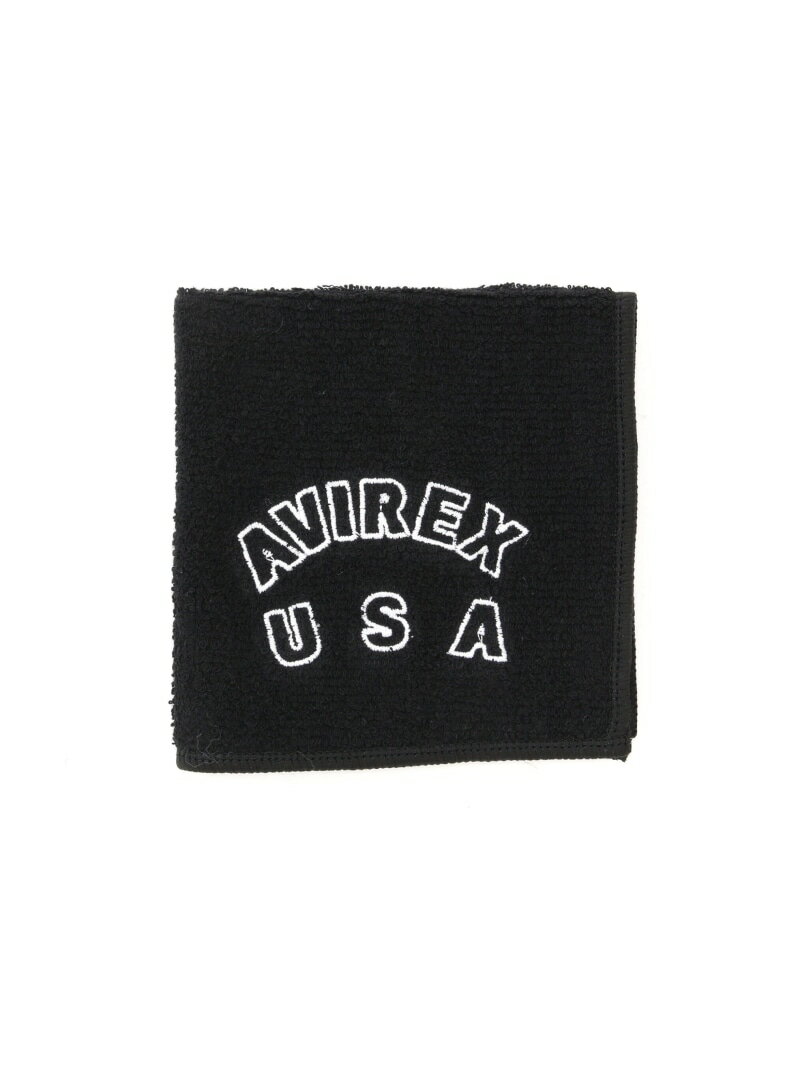 AVIREX scXtPILE HAND TOWEL VARSITY LOGO / pC nh^I o[VeBS / AVIREX ABbNX t@bVG ̑̃t@bVG ubN zCg