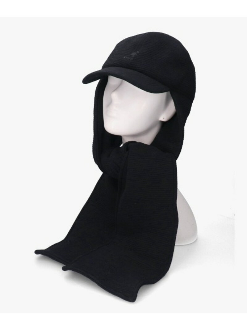 KANGOL KANGOL PLUSH FILL BASEBALL オーバーライド 帽子 キャップ ブラック【送料無料】