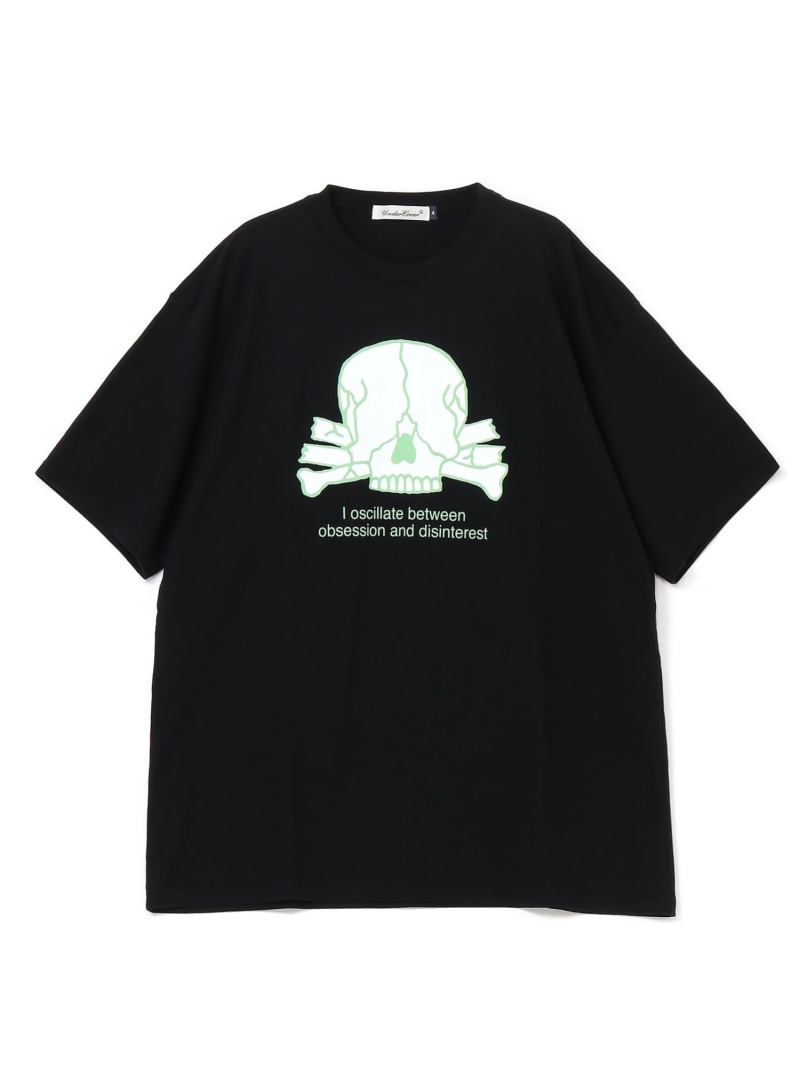 UNDERCOVER UC2E3805 アンダーカバー トップス カットソー・Tシャツ ブラック イエロー ホワイト【送料無料】