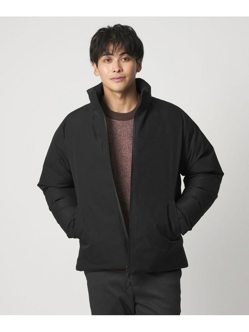 a day in the life 中綿 ジップブルゾン-撥水-＜A DAY IN THE LIFE＞ ユナイテッドアローズ アウトレット ジャケット・アウター ブルゾン・ジャンパー グレー ブラック【送料無料】