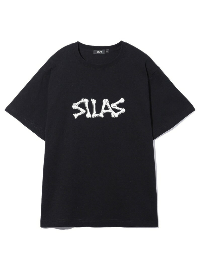 SILAS BONES S/S TEE SILAS サイラス トップス カットソー・Tシャツ ブラック ネイビー ホワイト【先行予約】*【送料無料】