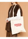 【SALE/55%OFF】FREAK'S STORE Stranger Things Tote bag 24AW フリークスストア バッグ トートバッグ ホワイ...