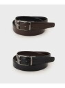 【SALE/10%OFF】TAKEO KIKUCHI 【リバーシブル/Made in JAPAN】レザー ドレスベルト タケオキクチ ファッション雑貨 ベルト ...