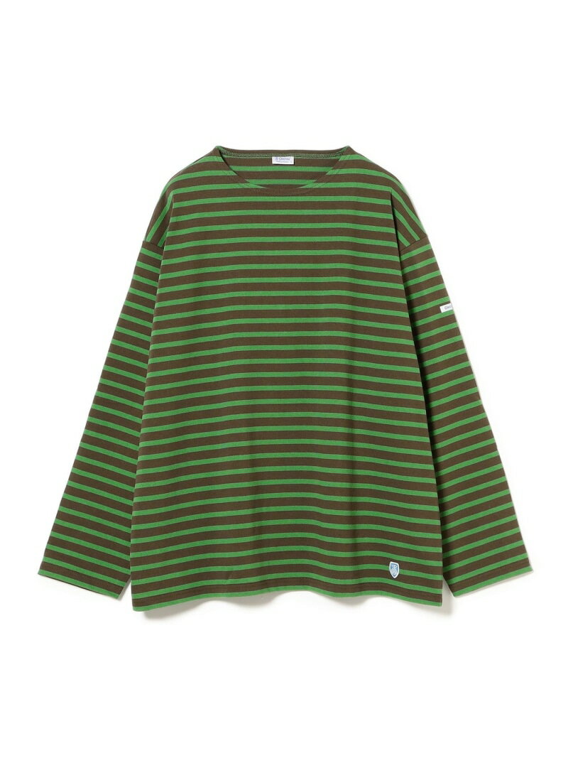 BEAMS Orcival / Cotton Lourd ワイド バスクシャツ ビームス メン トップス カットソー・Tシャツ【送料無料】