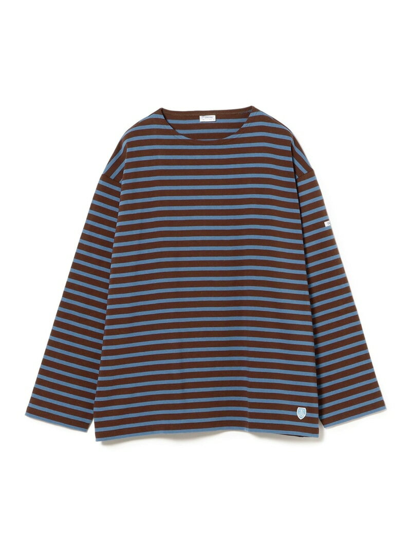 BEAMS Orcival / Cotton Lourd ワイド バスクシャツ ビームス メン トップス カットソー・Tシャツ【送料無料】