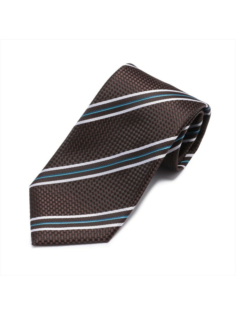 BRICK HOUSE by Tokyo Shirts ネクタイ バスケット織 ビジネス フォーマル BM15I500GBAT1MA-59-931 トーキョーシャツ スーツ・フォーマル ネクタイ・蝶ネクタイ ブラウン