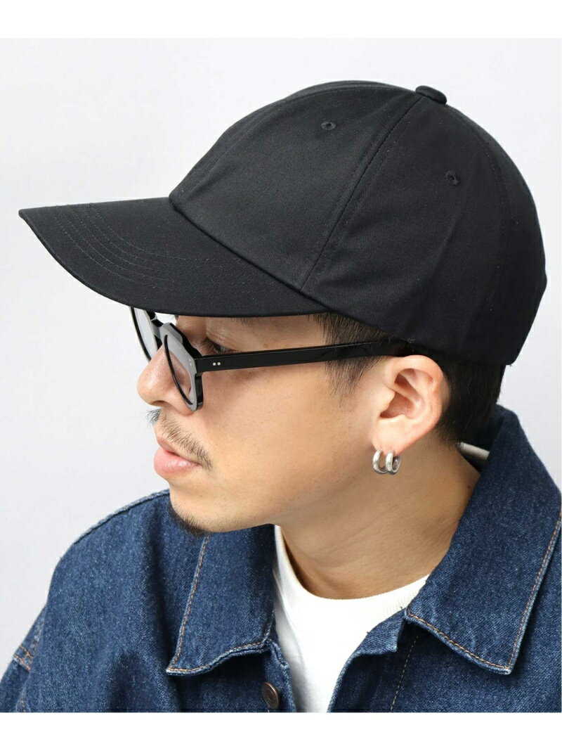 ReqHatter ReqHatter / レックハッター / ロングブリム キャップ ローキャップ エー.エム.エス. 帽子 キャップ ブラック ベージュ カーキ ネイビー