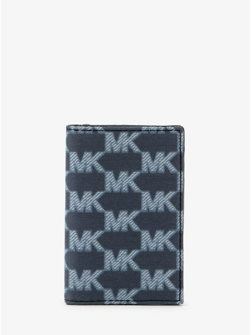 【SALE／80%OFF】MICHAEL KORS フォールディング カードケース マイケルコース マイケル・コース 財布・ポーチ・ケース 名刺入れ・カードケース ブルー【RBA_E】