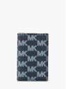 MICHAEL KORS フォルディング カード ケース マイケル・コース 財布・ポーチ・ケース 名刺入れ・カードケース ブルー