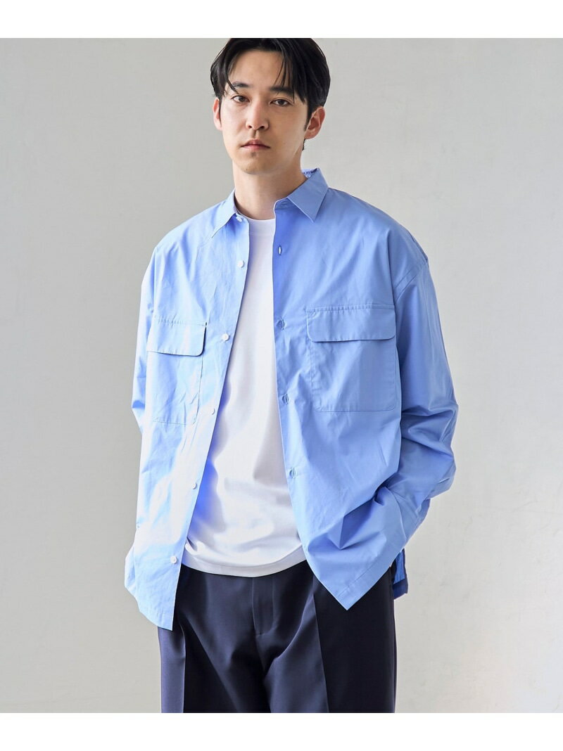 【SALE／30%OFF】RONEL 【RONEL】NCブロードシャツ(L /S) コーエン トップス シャツ・ブラウス ブルー【RBA_E】【送料無料】