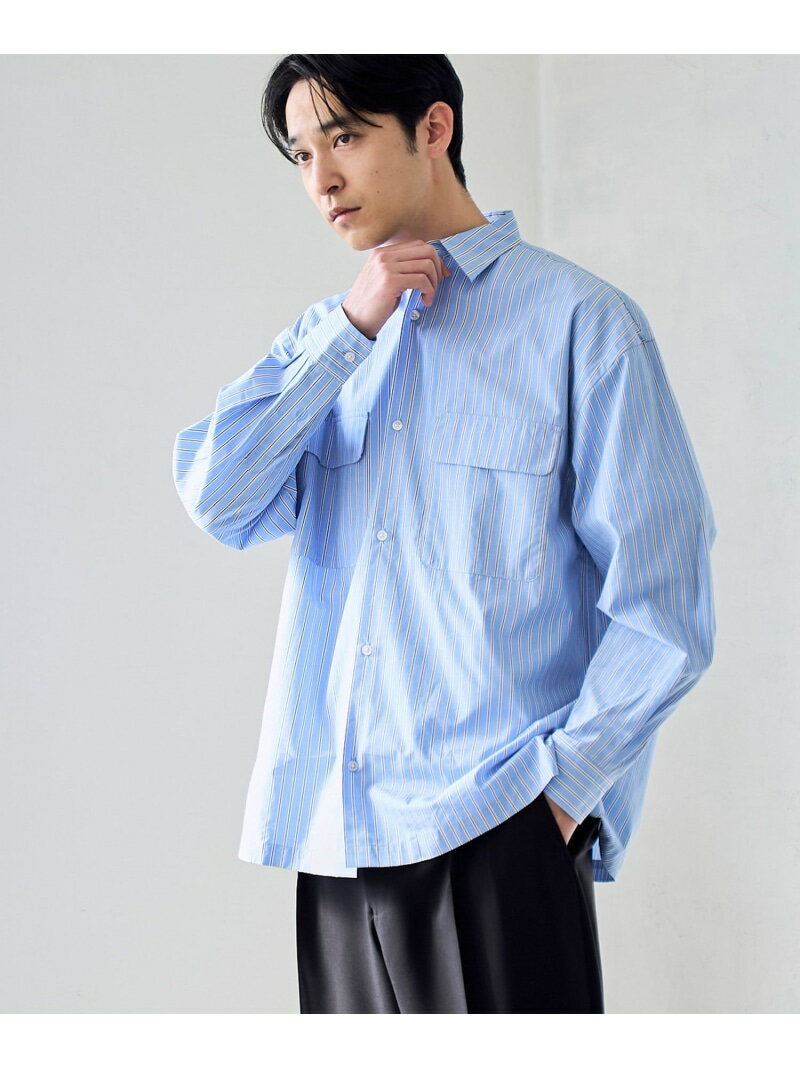 【SALE／30%OFF】RONEL 【RONEL】NCブロードシャツ(L /S) コーエン トップス シャツ・ブラウス ブルー【RBA_E】【送料無料】