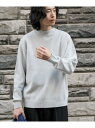 【SALE/55%OFF】URBAN RESEARCH new basic WOOL CASHMERE SEAMLESS KNIT アーバンリサーチ トップス ニット イエロー ネイビー グリーン グレー【RBA_E】【送料無料】