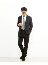 MEN'S MELROSE ウィンドペン/ウォッシャブルスーツ メンズメルローズ スーツ・フォーマル セットアップスーツ ネイビー グレー【送料無料】