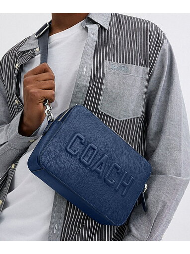 【SALE/40%OFF】COACH 【公式】チャーター クロスボディ バッグ 24・コーチ グラフィック コーチ バッグ ショルダーバッグ ブルー【RBA_E】【送料無料】 【SALE/40%OFF】COACH 【公式】チャーター クロスボディ バッグ 24・コーチ グラフィック コーチ バッグ ショルダーバッグ ブルー【RBA_E】【送料無料】