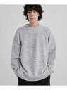 【SALE/20%OFF】coen 【洗える】キュウシン柄クルーネックニットプルオーパー コーエン トップス ニット グレー ネイビー【RBA_E】【送料無料】