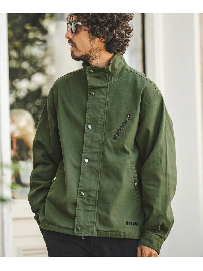 felkod mj9502- Washed Stretch Cotton Twill Stand Collar Jacket X^hJ[u] JrI WPbgEAE^[ ̑̃WPbgEAE^[ x[W ubNyz