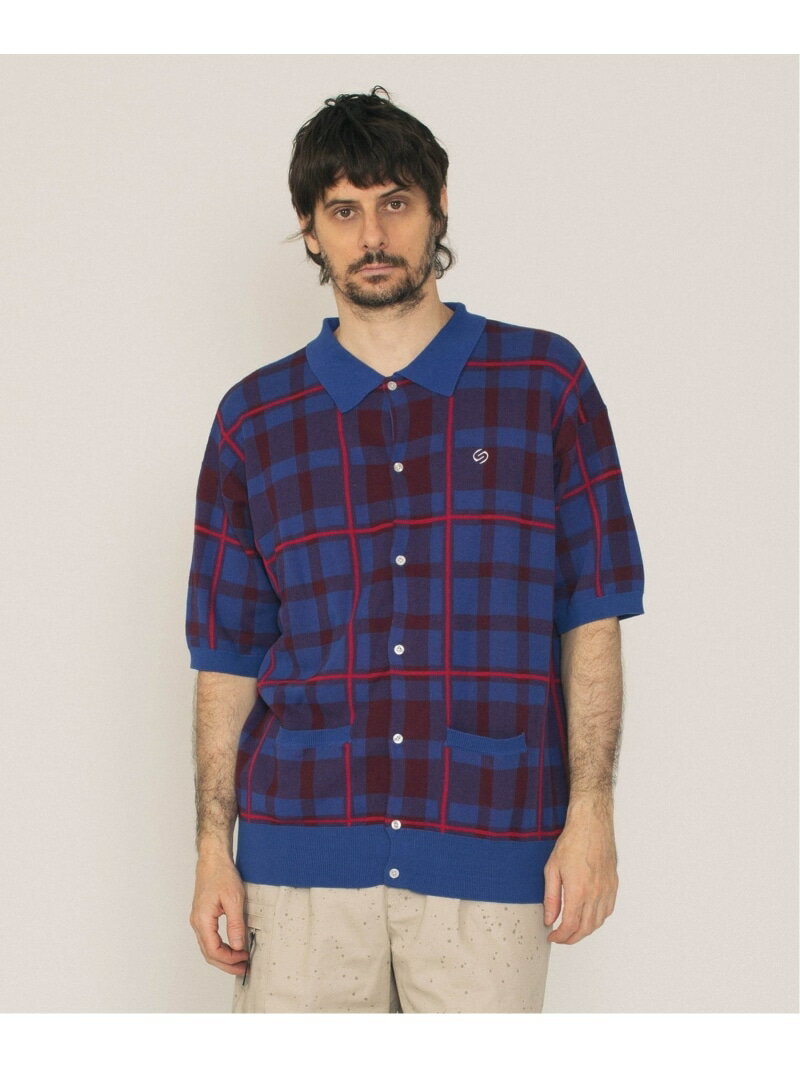 SALE50%OFFSILAS KNIT S/S SHIRT SILAS 饹 ȥåץ ġ֥饦 å ֥롼RBA...