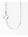 417 EDIFICE JIEDA / ジエダ 925SILVER SWITCHING NECKLACE / GD04 フォーワンセブン エディフィス アクセサリー・腕時計 ネックレス シルバー【送料無料】