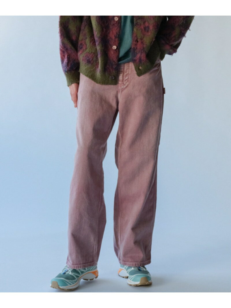 【SALE/30%OFF】Johnbull Private labo サルファーフェードペインターパンツ ジョンブルプライベートラボ パンツ その他のパンツ ブルー ピンク レッド ベージュ ネイビー【RBA_E】【送料無料】