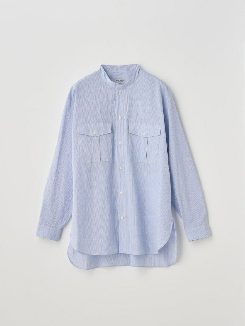 JOHN SMEDLEY FINX COTTON CODELANE MILITARY SHIRT ジョンスメドレー トップス シャツ・ブラウス【送料無料】