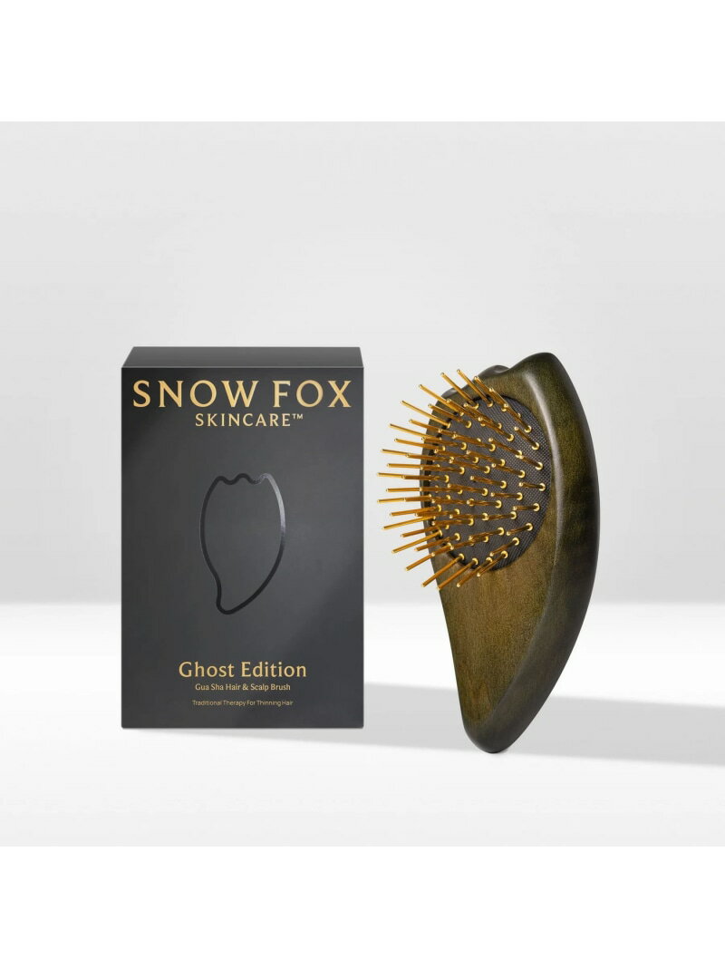 SNOW FOX SKINCARE プレミアム FOX カッサ ゴースト ヘアブラシ ブラック スノー フォックス スキンケア ヘアケア ヘアブラシ・コーム ブラック【送料無料】のサムネイル