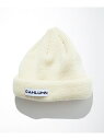 CAHLUMN Wool Rib Beanie フリークスストア 帽子 ニット帽・ビーニー グリーン ブラウン ネイビー ブルー ホワイト ベージュ ブラック【...