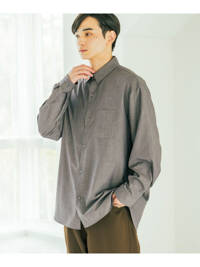 【SALE／35%OFF】LAKOLE コレラクシャツTR ラコレ トップス シャツ・ブラウス ブラック グレー ブラウ..