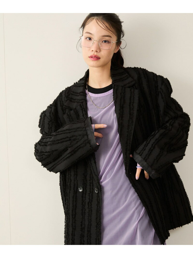 【SALE/50%OFF】JUNRed 【セットアップ対応】テクスチャーファブリックマルチWAYジャケット ジュンレッド ジャケット・アウター テーラードジャケット・ブレザー グレー ブラック【RBA_E】【送料無料】