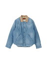 HYSTERIC GLAMOUR ROCKY MOUNTAIN FEATHERBED/SUPER FUZZ刺繍 RUNCH DENIM DOWN JACKET ヒステリックグラマー ジャケット アウター ダウンジャケット ダウンベスト【送料無料】