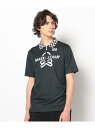 MARK & LONA Ever Precision Flag Polo | MEN マークアンドロナ トップス ポロシャツ ホワイト ブラック【送料無料】