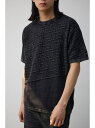 【SALE/60%OFF】AZUL BY MOUSSY モノグラムジャガードニットトップス アズールバイマウジー トップス ニット ホワイト ブラック【RBA_...