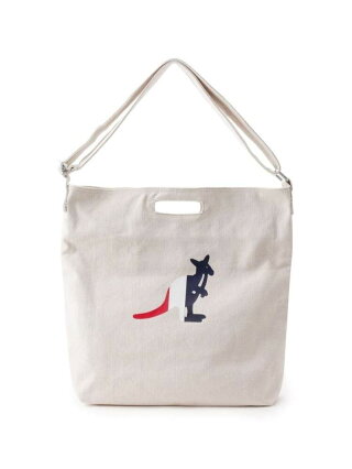 THE SHOP TK 【KANGOL/カンゴール別注】キャンバス2WAYトートバッグ ザ ショップ ティーケー バッグ トートバッグ ホワイト【送料無料】