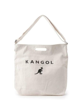 THE SHOP TK 【KANGOL/カンゴール別注】キャンバス2WAYトートバッグ ザ ショップ ティーケー バッグ トートバッグ ホワイト【送料無料】