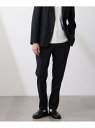【SALE/30%OFF】NANO universe 「N TROUSERS BASIC」トロピカルストレッチパンツ(セットアップ可) ナノユニバース パンツ その他のパンツ ネイビー グレー【RBA_E】【送料無料】