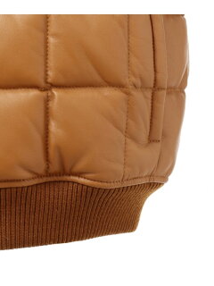 J. Press Sheep Leather Down Blouson JROVYW0206: Brown J. Press Sheep Leather Down Blouson JROVYW0206: Brown