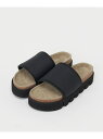 Hender Scheme Hender Scheme/(M)caterpillar/かまぼこサンダル ピーアールワン シューズ・靴 サンダル ブラック【送料無...