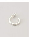 WORLDLY-WISE 【END CUSTOM JEWELLERS / エンドカスタムジュエリー】 Round curve earring 13mm ワールド...