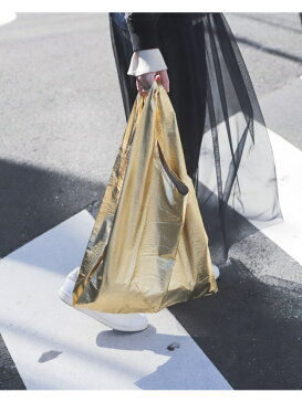 B:MING LIFE STORE by BEAMS BAGGU / メタリック バッグ ビームス ビーミング ライフストア バイ ビームス バッグ エコバッグ/サブバッグ ゴールド シルバー