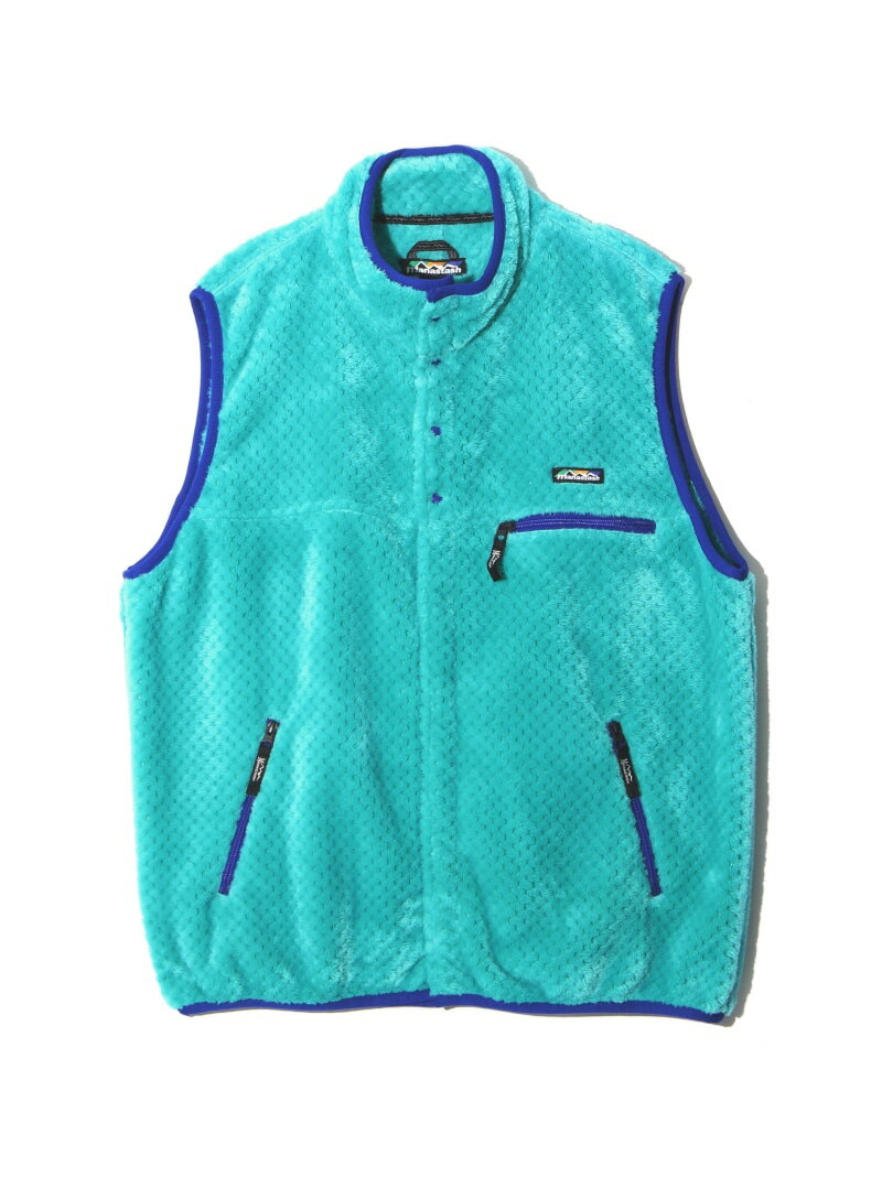 MANASTASH MANASTASH/マナスタッシュ/POPPY THERMAL FLEECE VEST 039 24 マナスタッシュ トップス ベスト ジレ グリーン レッド ネイビー【送料無料】